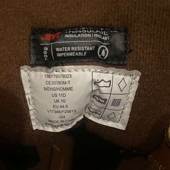 Lands' End Tan and Brown Duck Boots. Brand new never worn. - Picture 3 of 3